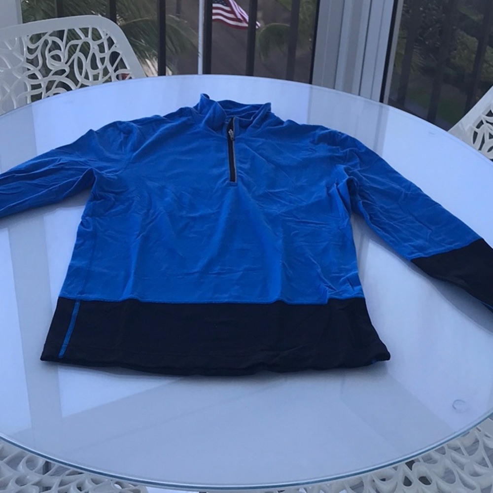 Quarter zip.  Lululemon
